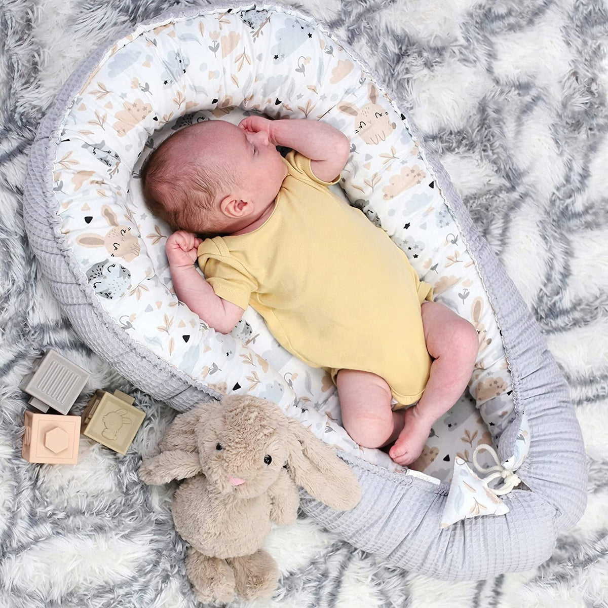 TOTSY BABY Babykokon Babynestchen 90 x 50