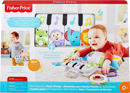 FISHER-PRICE vankúš na hranie na brušku PIANO