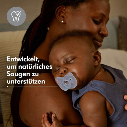 MEDELA chupete de silicona 0-6 meses x 2 unidades