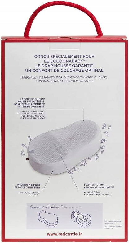 RED CASTLE Cocoonababy Spannbettlaken weiß