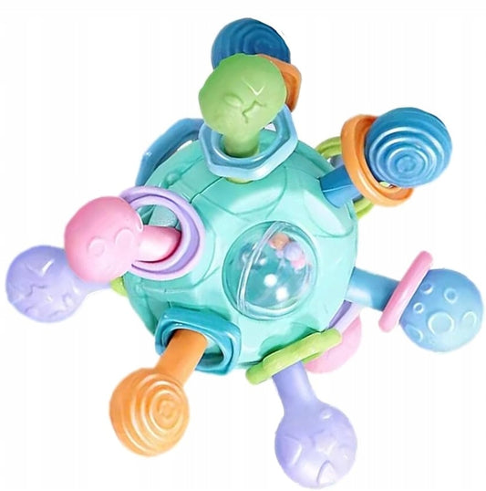VORENUS Spinning Ball senzorična žogica in grizalo 11 cm