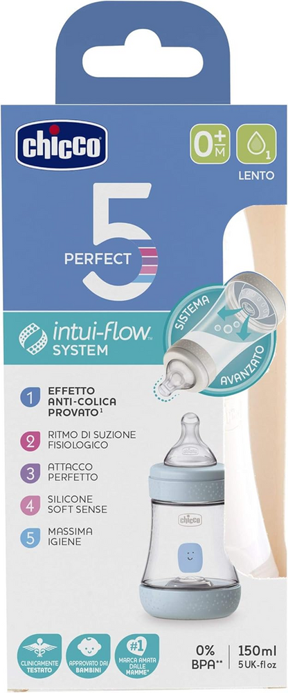 CHICCO butelka Perfect5 0m+ 150ml