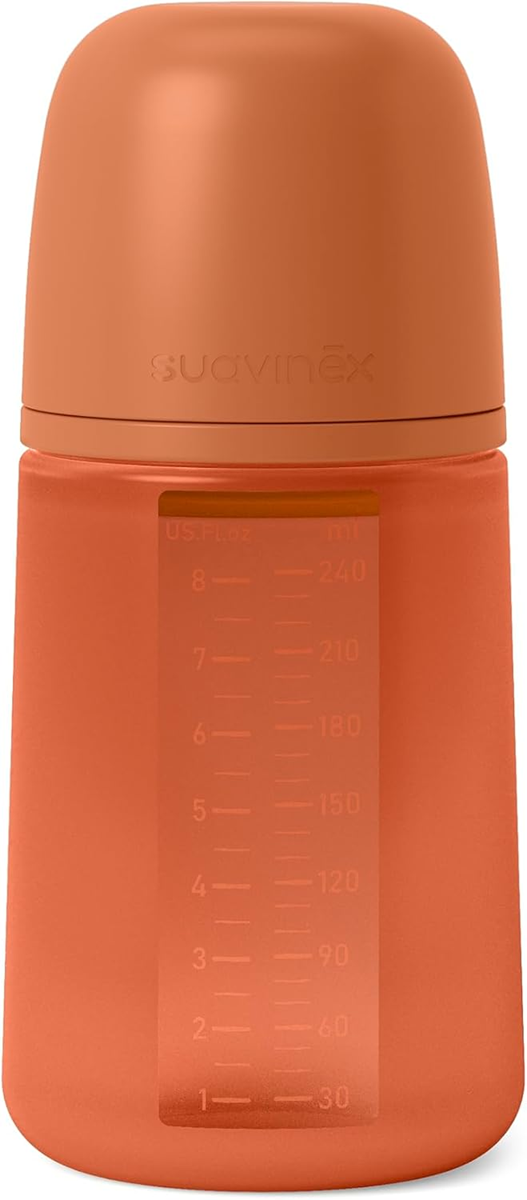 SUAVINEX SELECTION biberon con tettarella simmetrica SX PRO 240ml 3m+