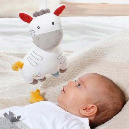 FEHN NATURE Spieluhr Zebra Bio-Baumwolle