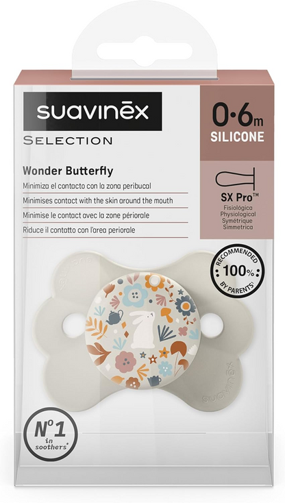 SUAVINEX chupete SELECTION SX PRO de silicona 0-6m para bebés