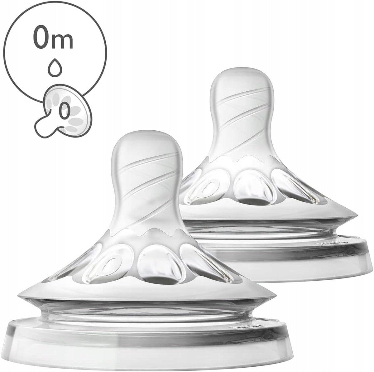 PHILIPS AVENT Natural Flaschensauger 0m x2