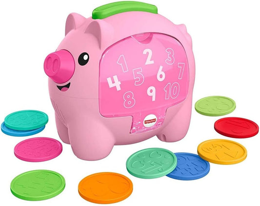 FISHER-PRICE interaktivni prašiček hranilnik z gibanjem in zvoki  ANGLEŠKI JEZIK