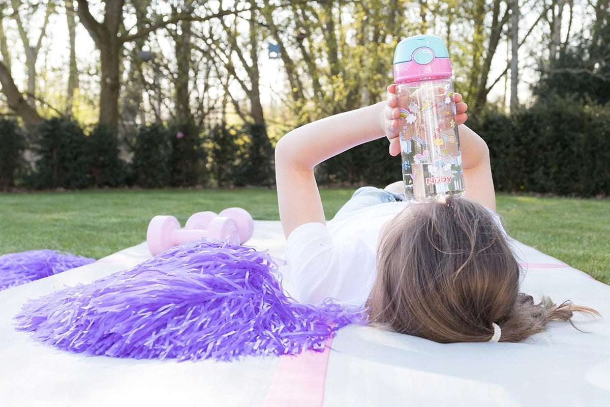 NUBY Straw Cup tritanski bidon s slamico 4 l+ 540 ml