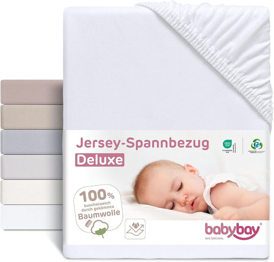 BABYBAY lenzuolo con elastico e membrana 89x50 cm