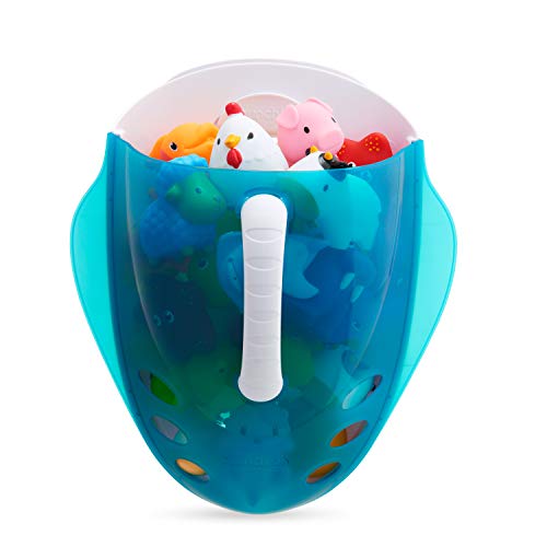 Munchkin Bath Toy Scoop košara za kopalne igrače modre barve