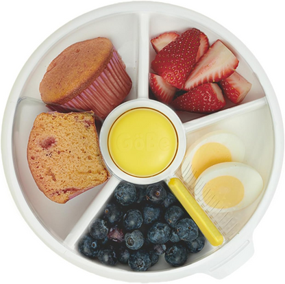 GOBE Snack Spinner recipient rotativ pentru gustări 5 compartimente 5,5 x 16 cm