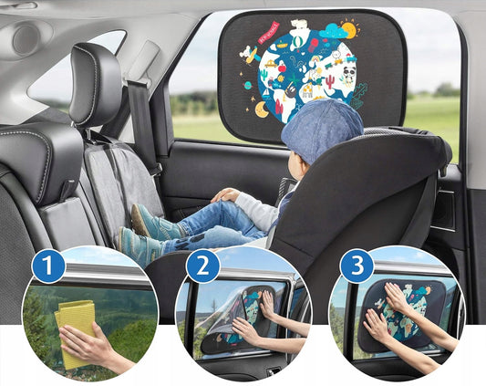 REER TravelKid parasolar pentru geam auto UV 50+ 2 bucăți