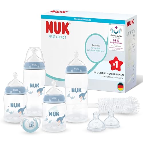 Set di biberon NUK First Choice Perfect Start 0-6 mesi, 8 pezzi