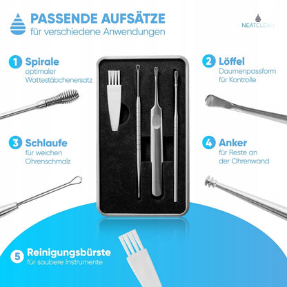 NEATCLEAN Ohrenpflege- und Reinigungsset
