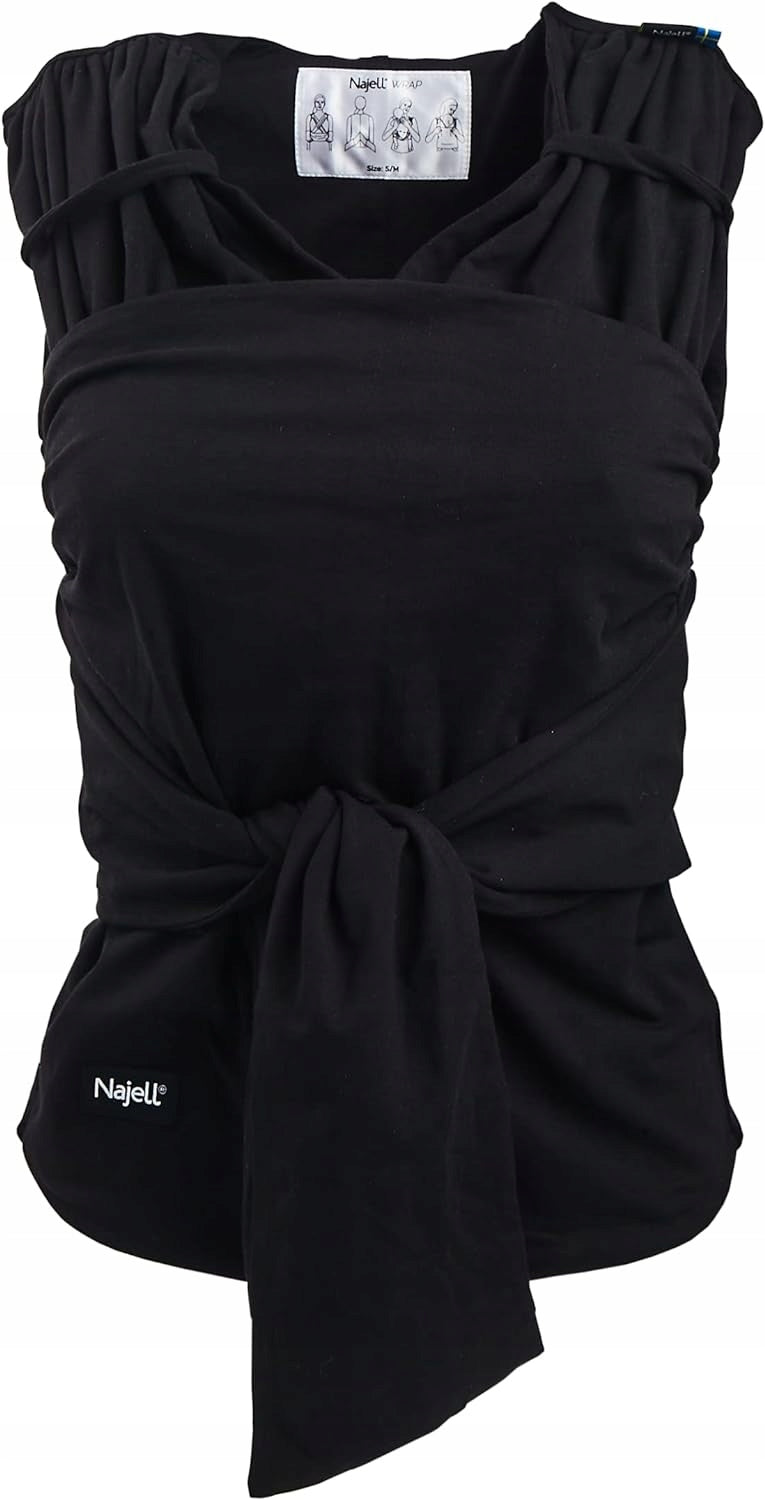 BEABA NAJELL WRAP Babytragetuch 2in1 Gr. S/M
