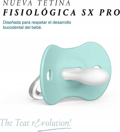 SUAVINEX chupete SX PRO x2 de silicona 6-18 meses