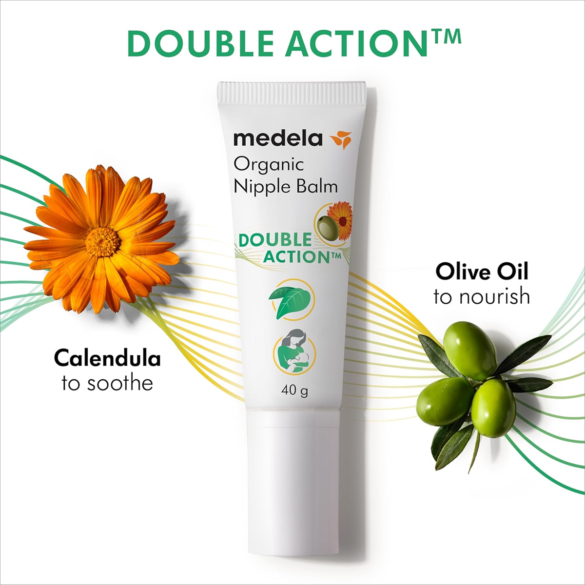 MEDELA bálsamo orgánico para pezones 40g