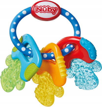 NUBY IcyBite Σιλικονούχα οδοντοφυΐα ψύξης 9 x 14 cm ΚΛΕΙΔΙΑ