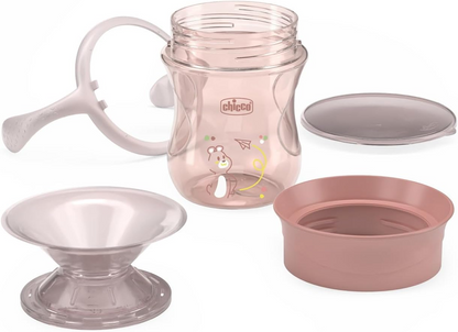CHICCO Perfect Cup vaso antiderrame con boquilla 360 grados 200 ml 12 m+