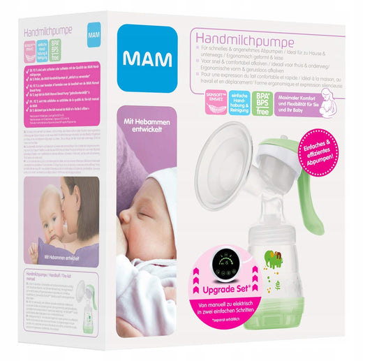MAM tiralatte manuale compatto con biberon da 160 ml