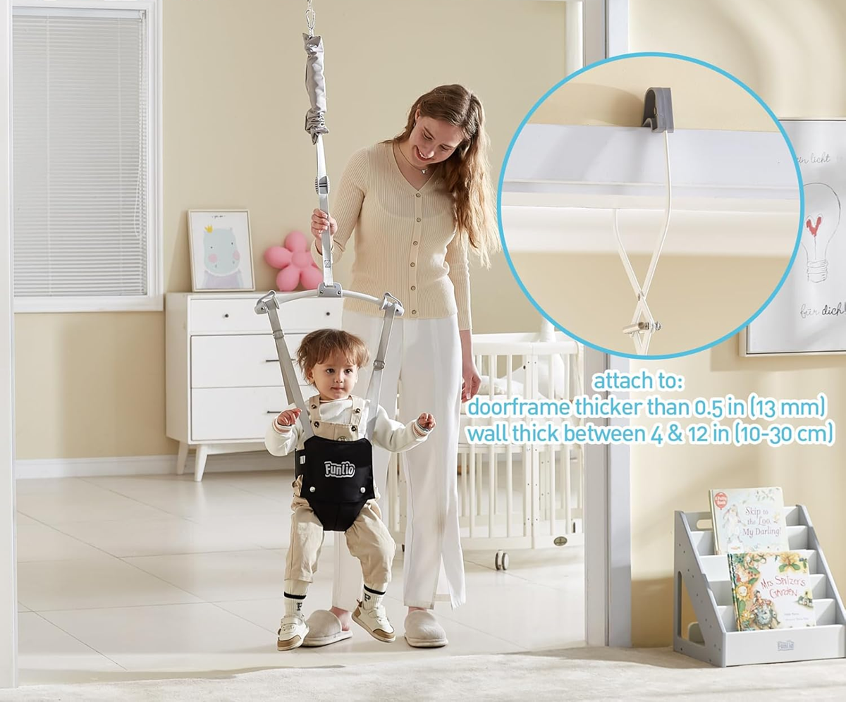 columpio saltador para puerta 6-24 meses hasta 18 kg