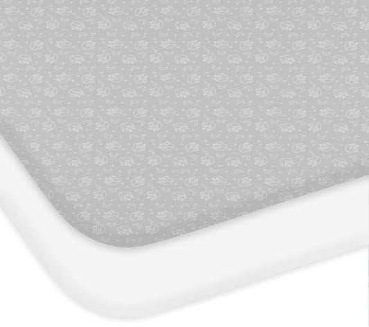 CHICCO NEXT2ME lenzuolo per culla x2 50x83cm