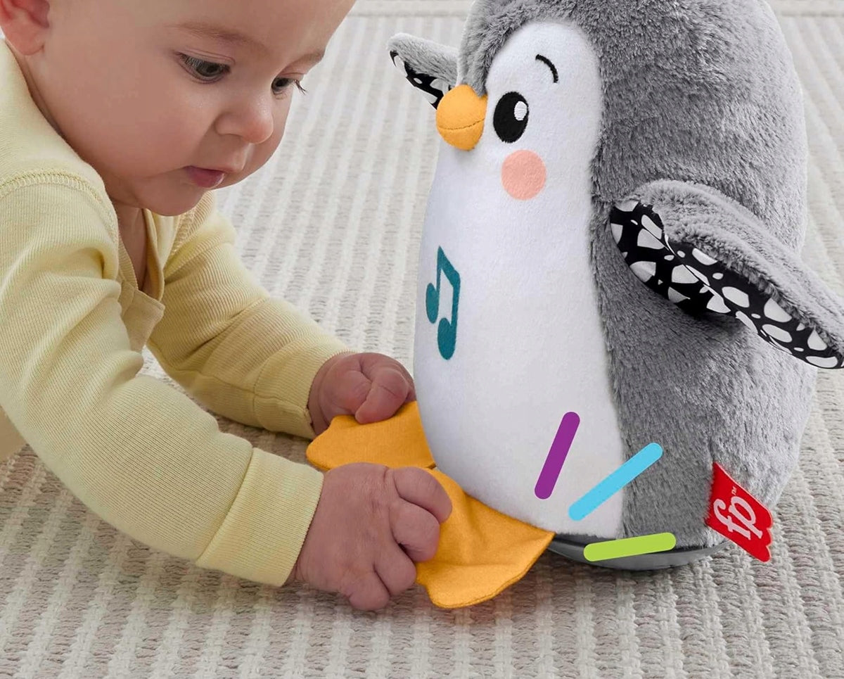 FISHER-PRICE HNC10 pinguim oscilante sem melodias 21 cm
