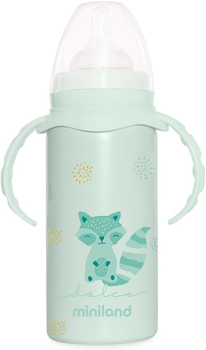 MINILAND Thermobaby termofľaša z nehrdzavejúcej ocele 240 ml 0 +