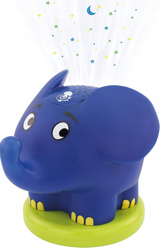 ANSMANN Elefante proiettore di stelle LED + melodia