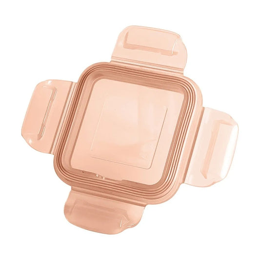 MINILAND NaturSquare Glasbehälter 160 ml 4 Stück KANINCHEN