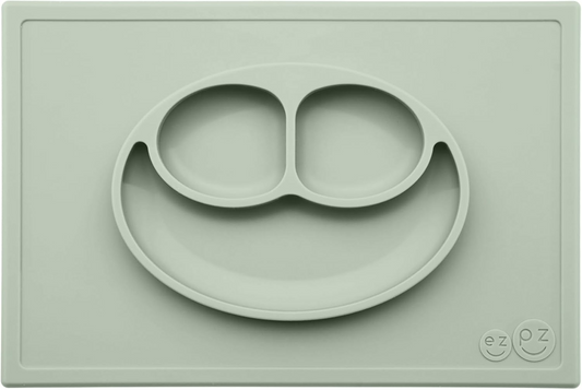 EZPZ Anti-Rutsch-Matte mit Teller 3 Fächer 22 x 35 cm