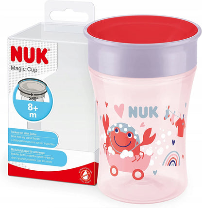 NUK Magic Cup Auslaufsicherer Becher 230 ml 360°-Trinkrand