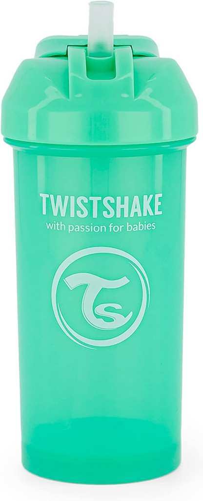 TWISTSHAKE Vaso antiderrame con pajita 360 ml 6 m+