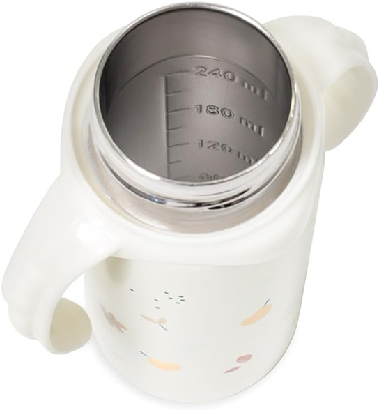 MINILAND Thermobaby botella térmica de acero inoxidable 240 ml 0+ para bebés