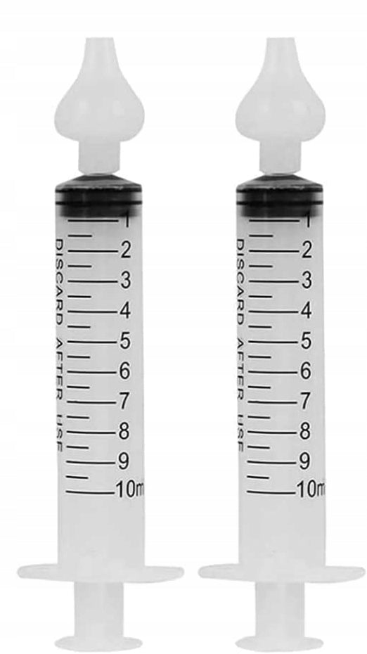 BABY AGE nosni irigator v obliki brizg 2 kosa 10ml