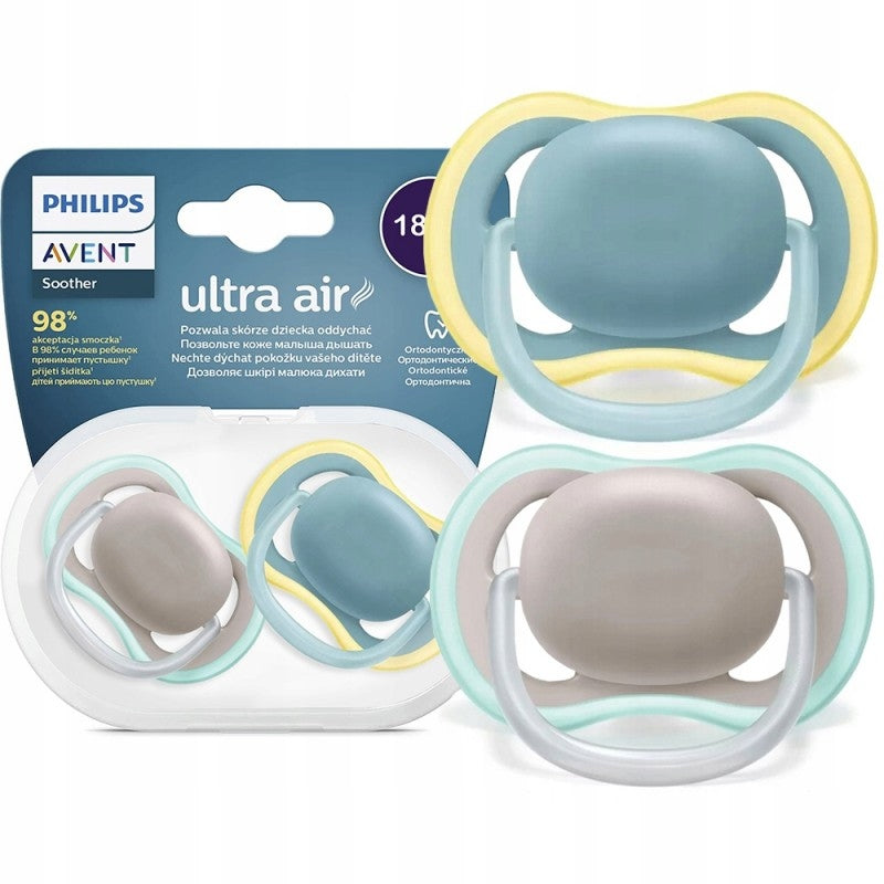 PHILIPS AVENT Ultra Air Schnuller x 2 18 Monate+