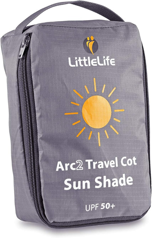 LITTLELIFE Arc2 parasole per lettino da viaggio UPF50+