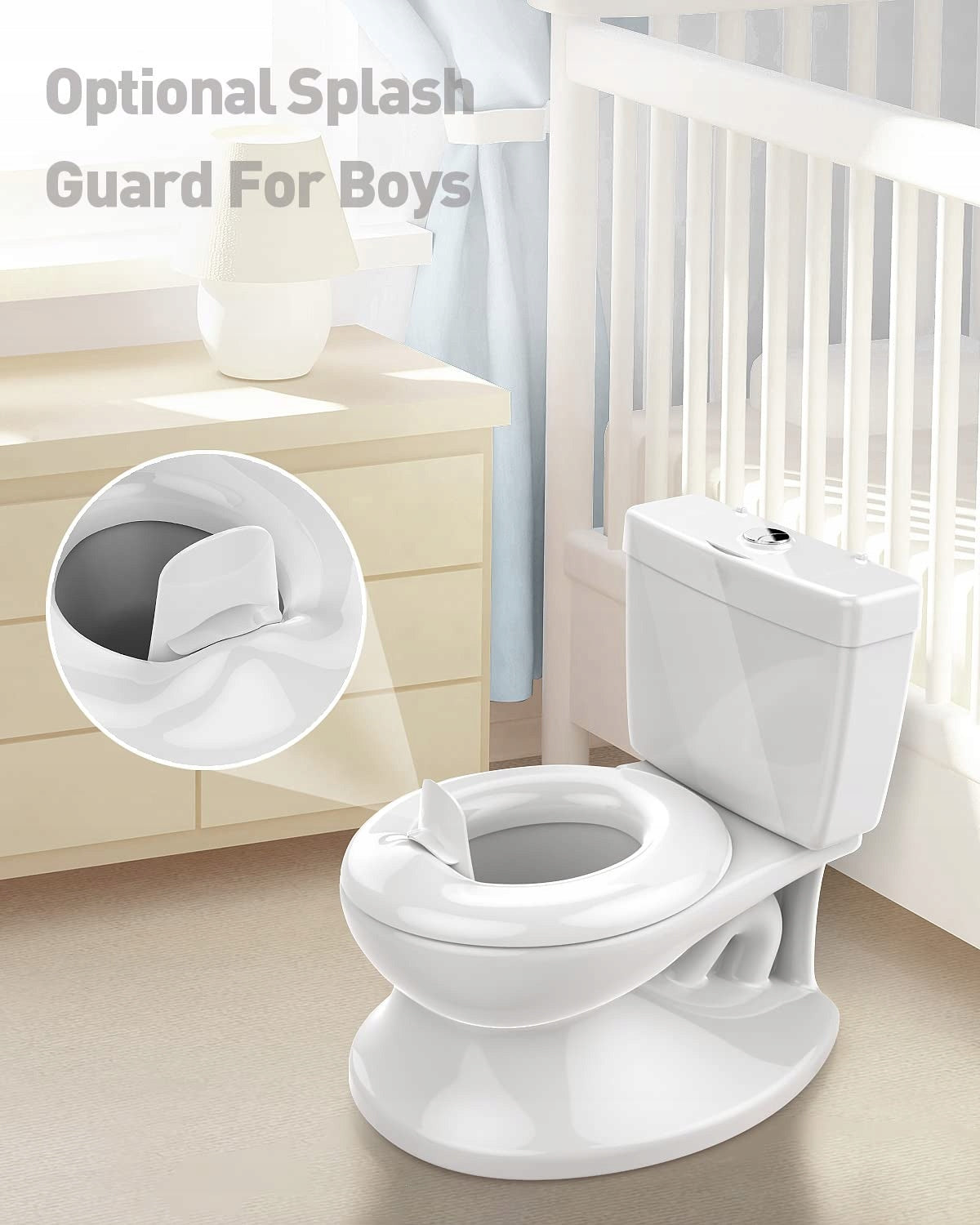ADOVEL Töpfchen Meine erste Toilette SOUND