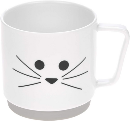 LASSIG Little Chums komplet porcelanaste posode - krožnik skodelica