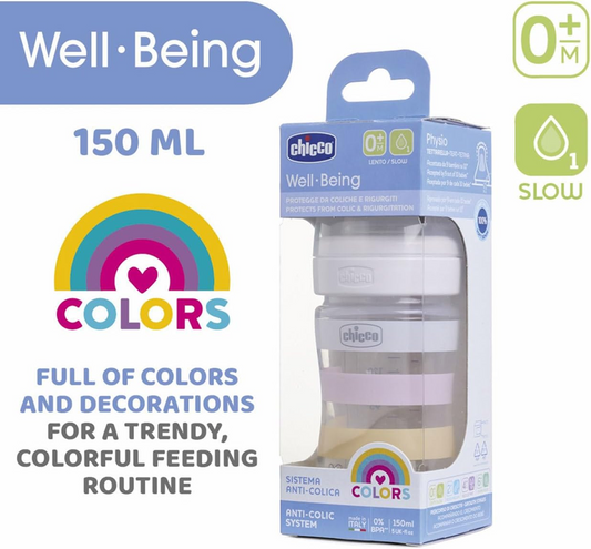 CHICCO biberon Well Being 0m+ 150ml