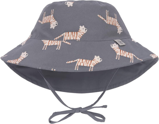 LASSIG Tigre cappello bucket reversibile 43-45 cm 3-6 mesi 80 UV