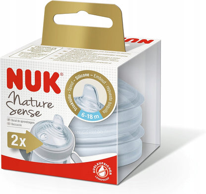 NUK Nature Sense Flaschensauger x2 6-18M
