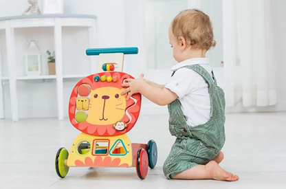 LABEBE andador de madera LEÓN 34 x 30,5 x 44,5 cm 1-3 años