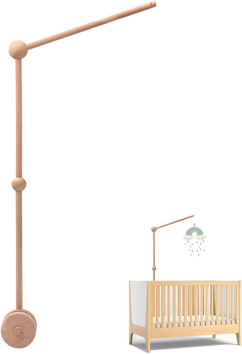 LET'S MAKE soporte giratorio de madera para móvil de cuna