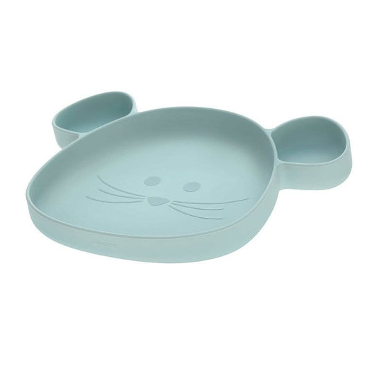 LASSIG Little Chums Silikonteller mit Saugnapf