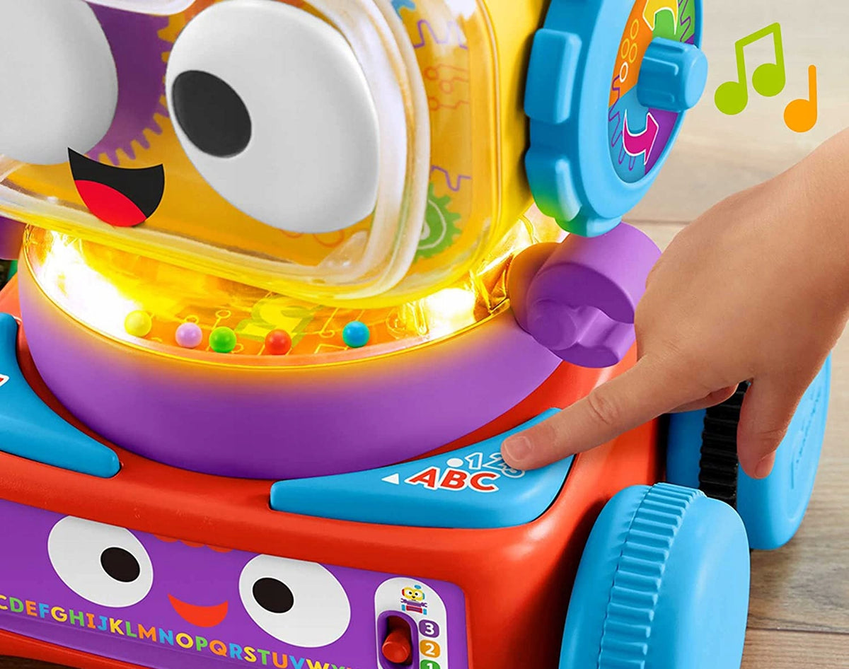 FISHER-PRICE interaktívny robot LINUS j. francúzsky