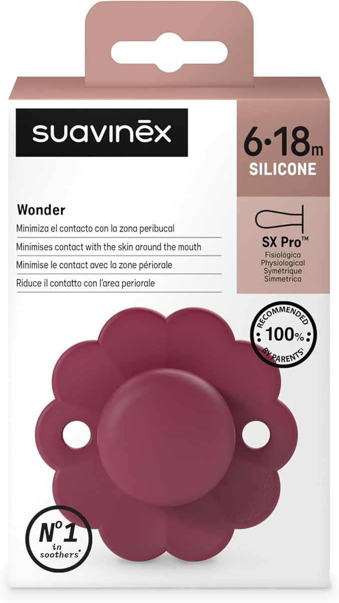 SUAVINEX Wonder chupete calmante de silicona 6-18 meses SX PRO