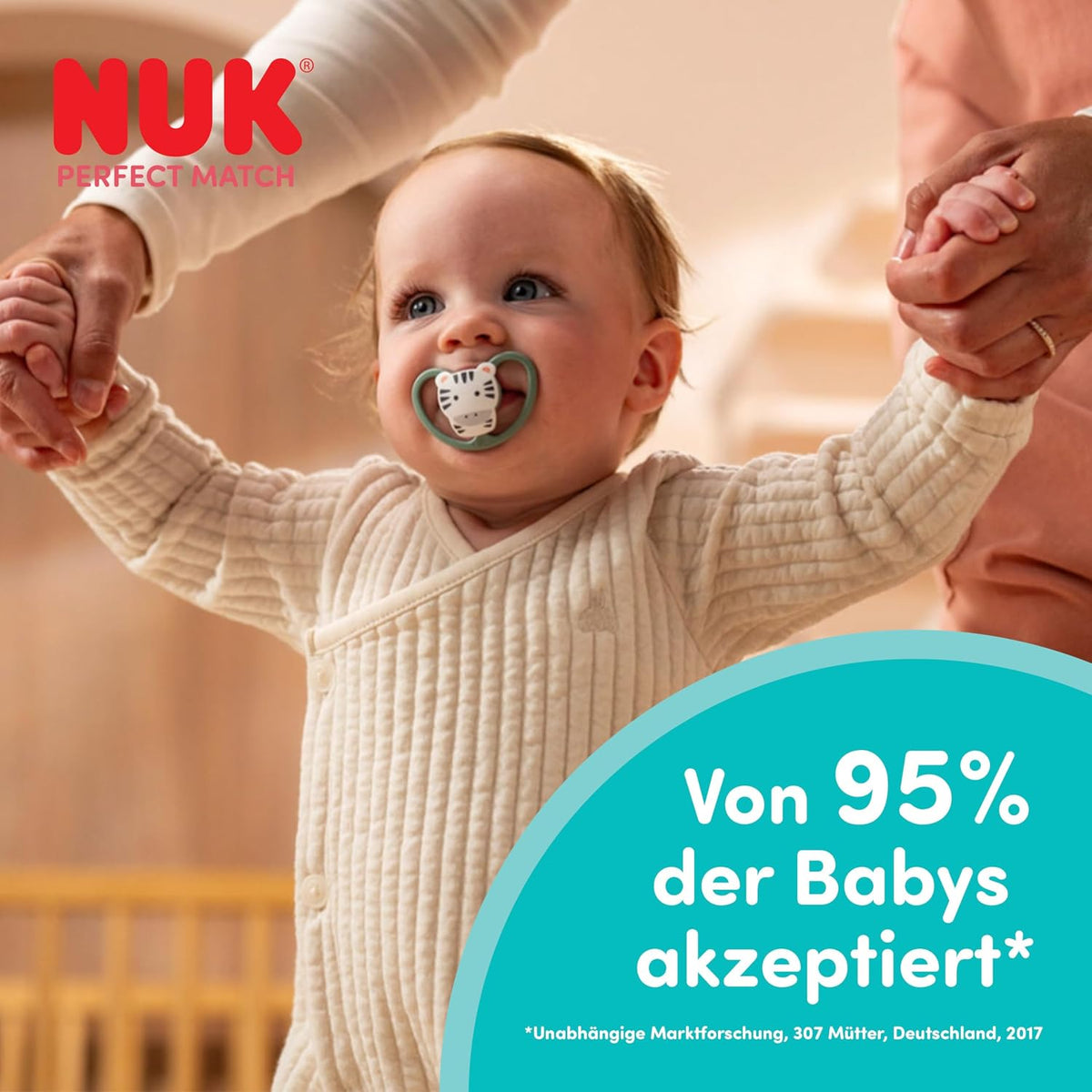 NUK Perfect Match Air duda 0-6m x2 DISNEY