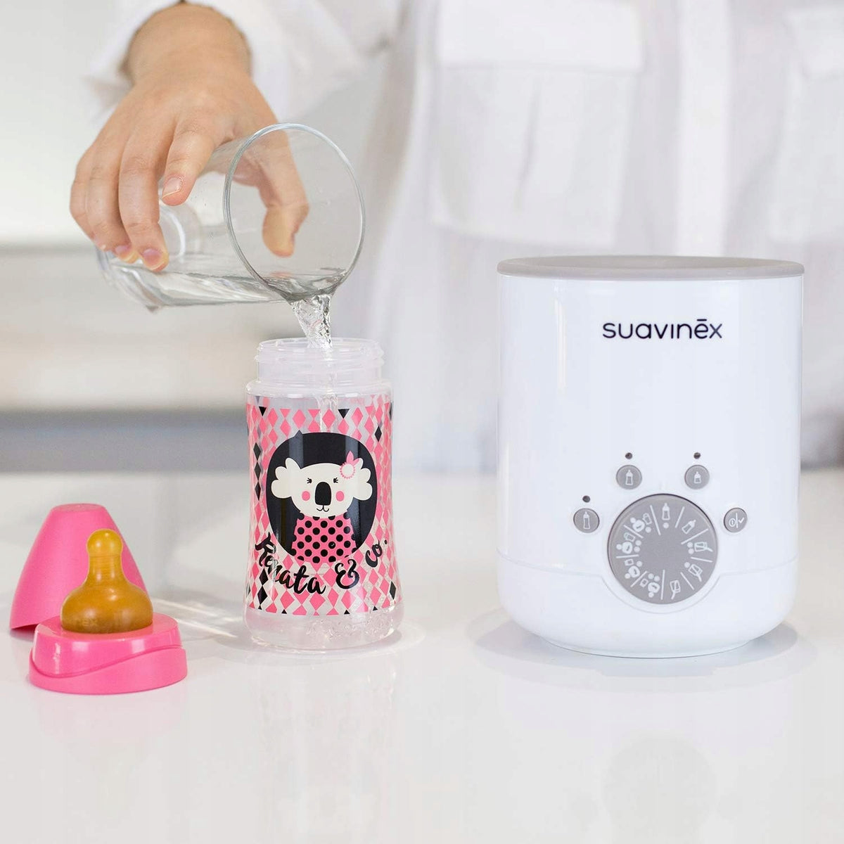SUAVINEX calientabiberones y tarritos 3 en 1