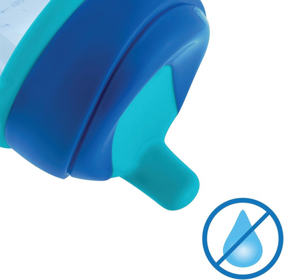 CHICCO Vaso de transición antiderrames con boquilla y asas 200 ml 4 m+